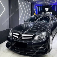 Lame Avant Mercedes Classe C W204 S204 2011-2014 Noir Brillant