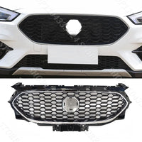 Calandre de Pare-Chocs Avant MG ZS 2020-2022 SAIC à Maille Alvéolée et Bordure Chromée