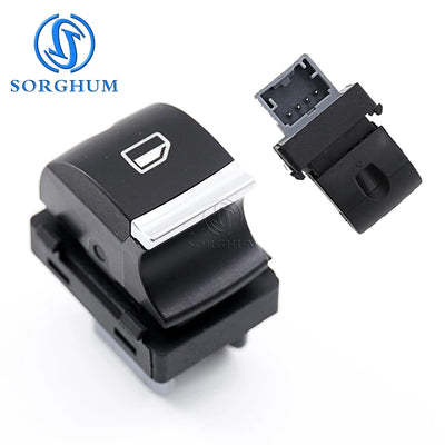 Bouton Lève-Vitre Chromé Audi A6 C6 RS6 Q7 4F0959851H