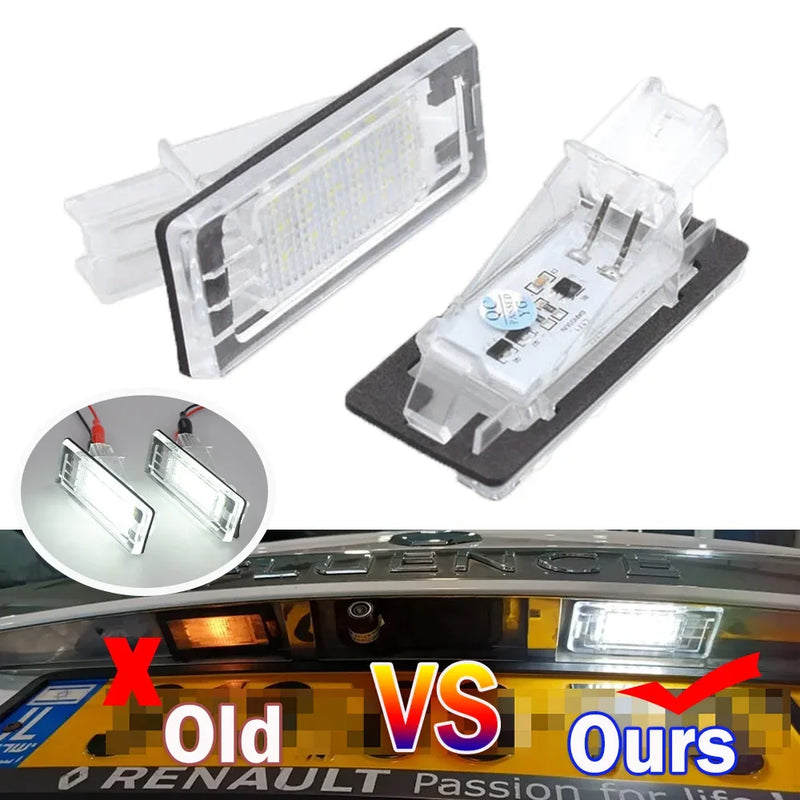 Éclairage de Plaque LED Dacia Duster 12V