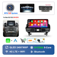 Autoradio Android 16 Mercedes ML GL GLE GLS W166 X166 2012-2019 Écran 12,3 pouces CarPlay NTG
