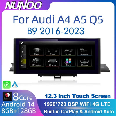 Autoradio Android Audi A4 A5 Q5 B9 CarPlay