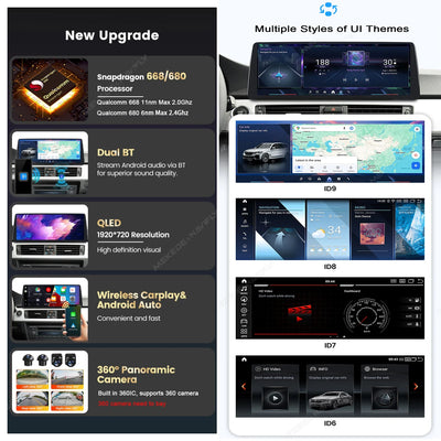 Autoradio Android BMW Série 7 F01 F02