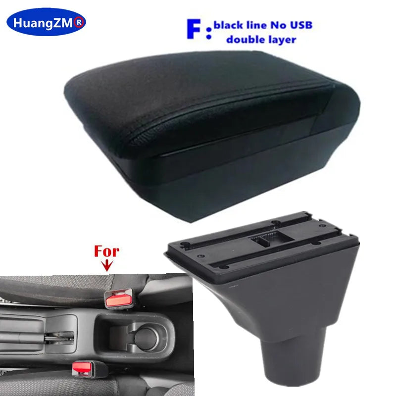 Accoudoir Central Citroën C3 C4 Coulissant 4 ou 9 USB Double Rangement