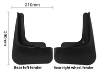 Garde-Boue Hyundai Tucson NX4 2021-2023 Jeu de 4 Bavettes Avant et Arrière en Plastique Souple