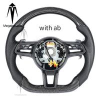 Carbonlenkrad kompatibel mit Porsche 911 718 Macan Boxster Cayenne Panamera 911.2 Cayman Taycan 996 997 987 918 997 991