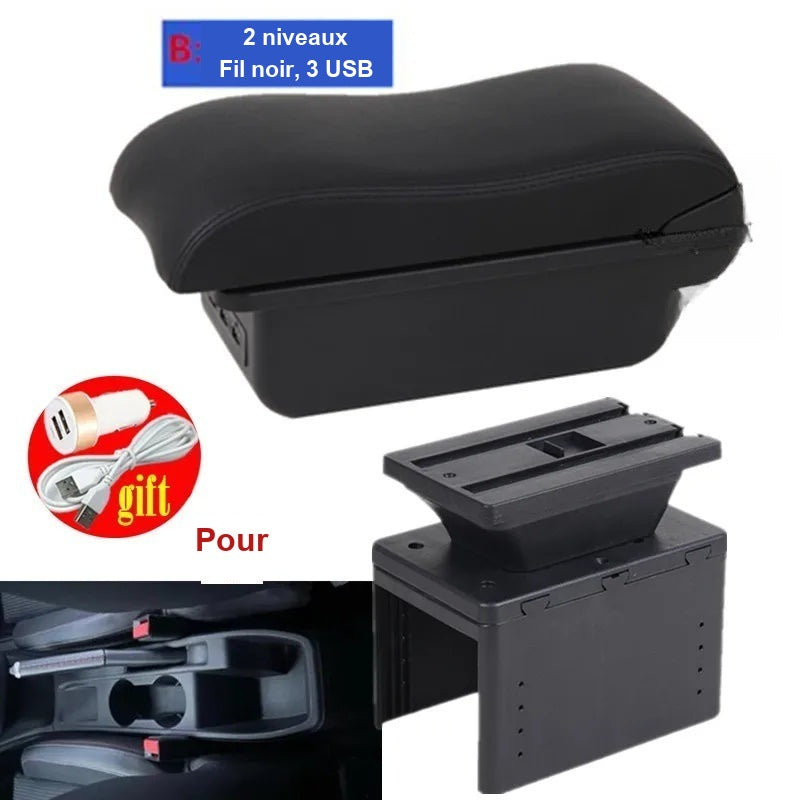 Accoudoir Central Renault Clio 5 2019-2025 Rangement USB