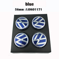 Cache-Moyeux Volkswagen Golf Jetta Passat CC 56mm 65mm — vue de face