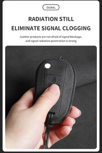Coque de Clé Peugeot Citroën Suédine Clé Repliable ou Fixe 3 Touches