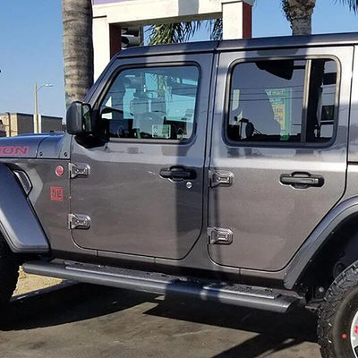 Marchepieds Latéraux Aluminium Jeep Wrangler JL Unlimited 2018-2025