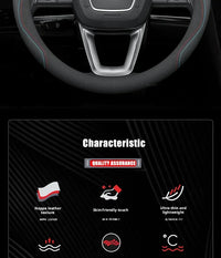 Couvre Volant Opel Corsa, Astra, Mokka, Grandland, Frontera, Insignia, Zafira 2026 en Cuir Nappa Perforé, Rond ou en D