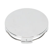 Cache-Moyeux Universels 65 mm Vierges Chromé ou Noir Lot de 4