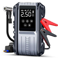 Booster de Batterie Voiture 1800A 12V avec Compresseur Intégré