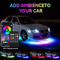 Éclairage d'Ambiance LED RGB Dessous de Caisse Voiture