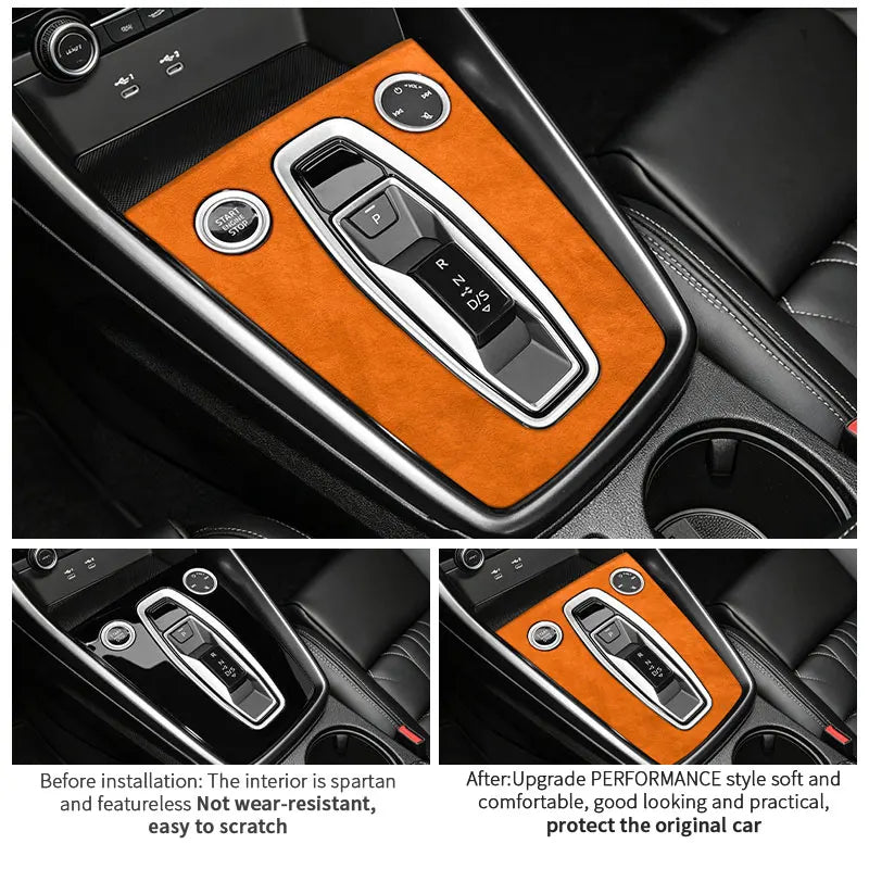 Couvre-Levier de Vitesses Alcantara Audi A3 S3 8Y