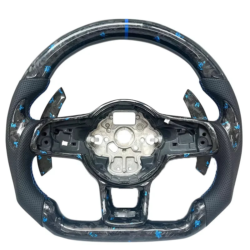 Volant Carbone Volkswagen Golf 7 GTI R — vue de trois quarts
