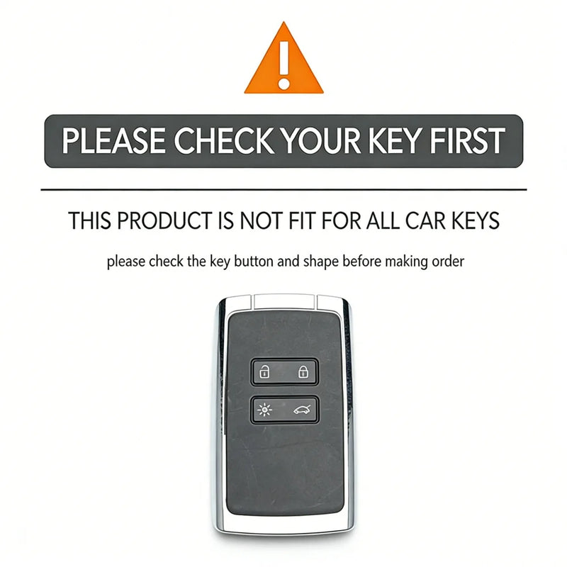 Étui de Protection Clé Renault Carte Silicone Clio 4 Clio 5 Captur Mégane Austral Arkana Kadjar Duster