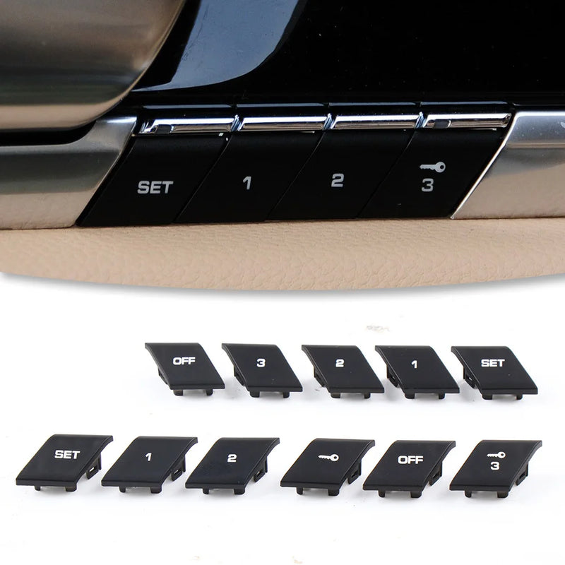 Bouton de Réglage de Siège Porsche Panamera 2010-2016 — détail de finition