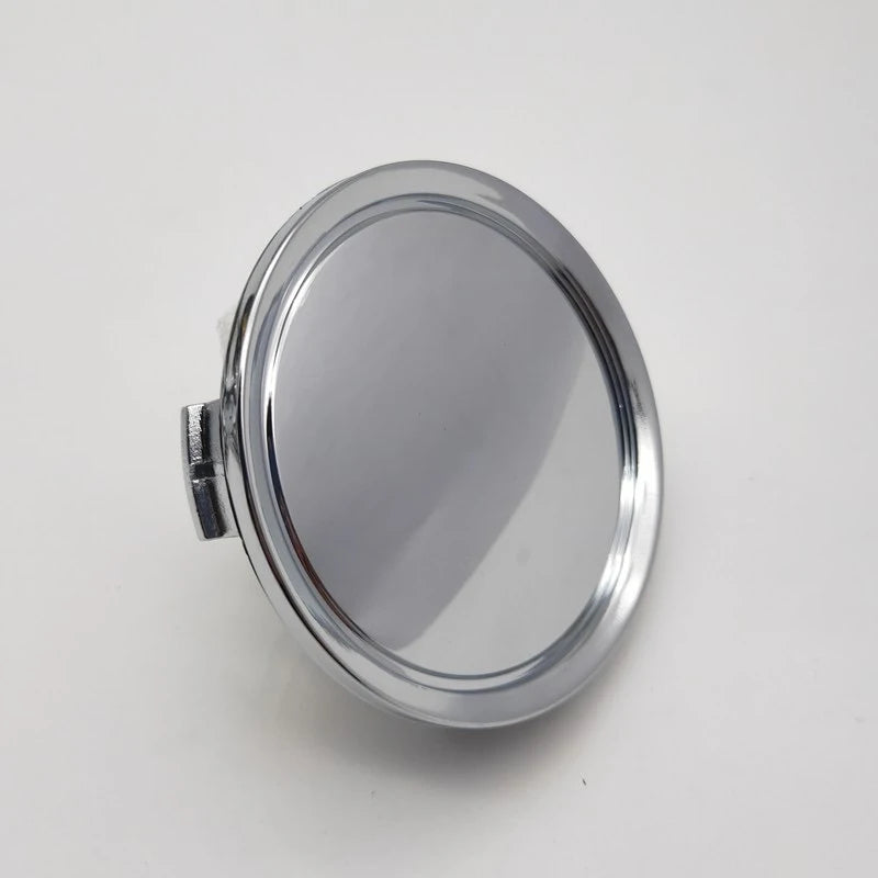 Cache-Moyeux Universels 75mm ABS Noir ou Argent — gros plan