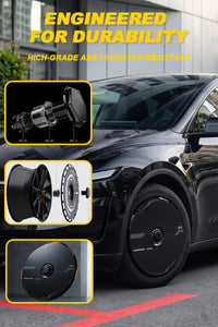 Enjoliveurs Complets Tesla Model 3 Y Highland Juniper 18 19 20 Pouces Lot de 4 Caches de Roues Noir ou Blanc