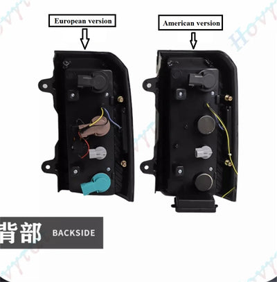 Feux Arrière LED Jeep Patriot Look Sport Fumé
