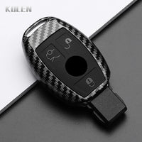 Étui de Protection Clé Mercedes Classe A B C E GLA GLC CLA CLS Fibre de Carbone 2 ou 3 Touches