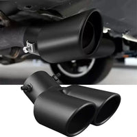 Embout d'Échappement Double Sortie Universel Inox