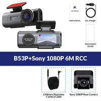 Dashcam Acceo B53P 4K diskret GPS WLAN