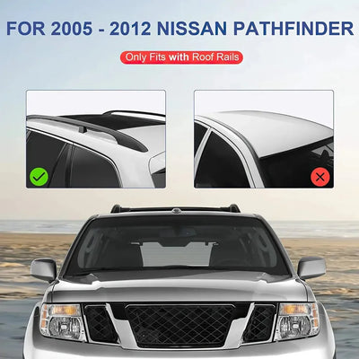 Barres de Toit Aluminium Nissan Pathfinder 2005-2012
