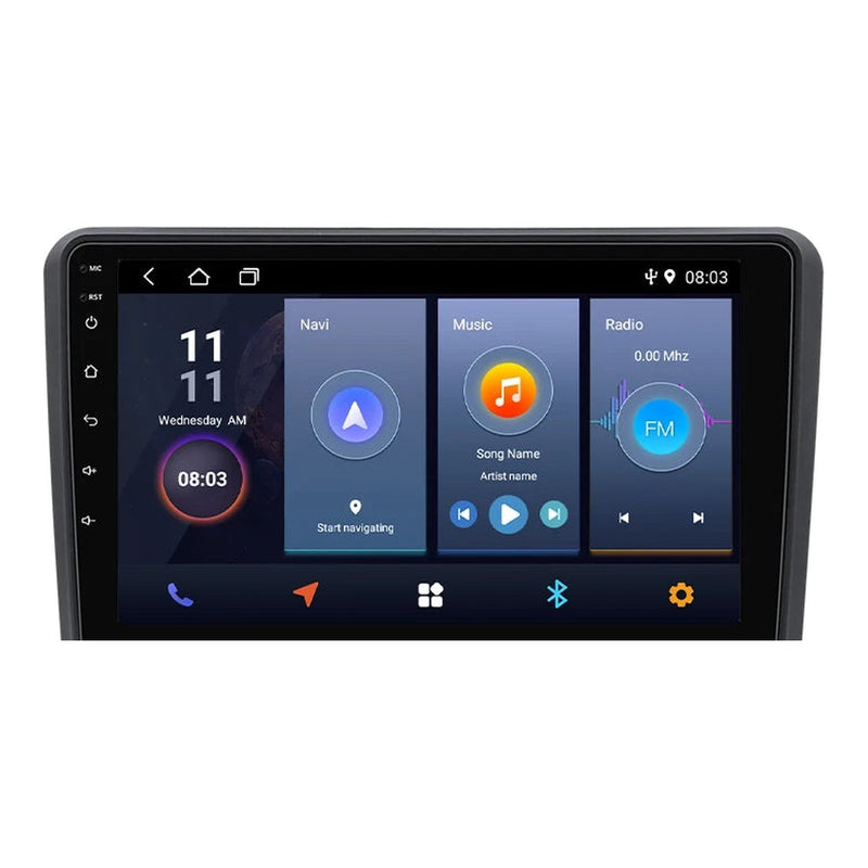 Autoradio CarPlay Audi A3 8P 2003-2013 Écran 9 Pouces