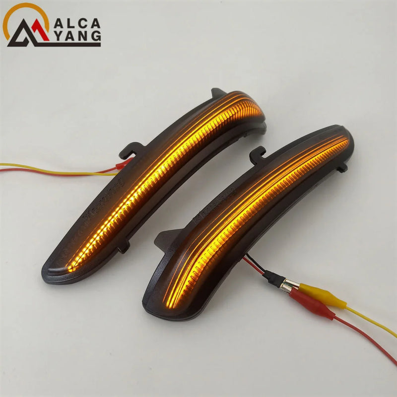 Clignotants LED de Miroir Latéral Dynamiques Séquentiels Peugeot 208 2008 Citroën C3 C4 Lot de 2