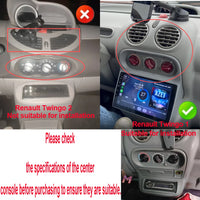 Autoradio CarPlay Renault Twingo 1 Android Écran 9 Pouces