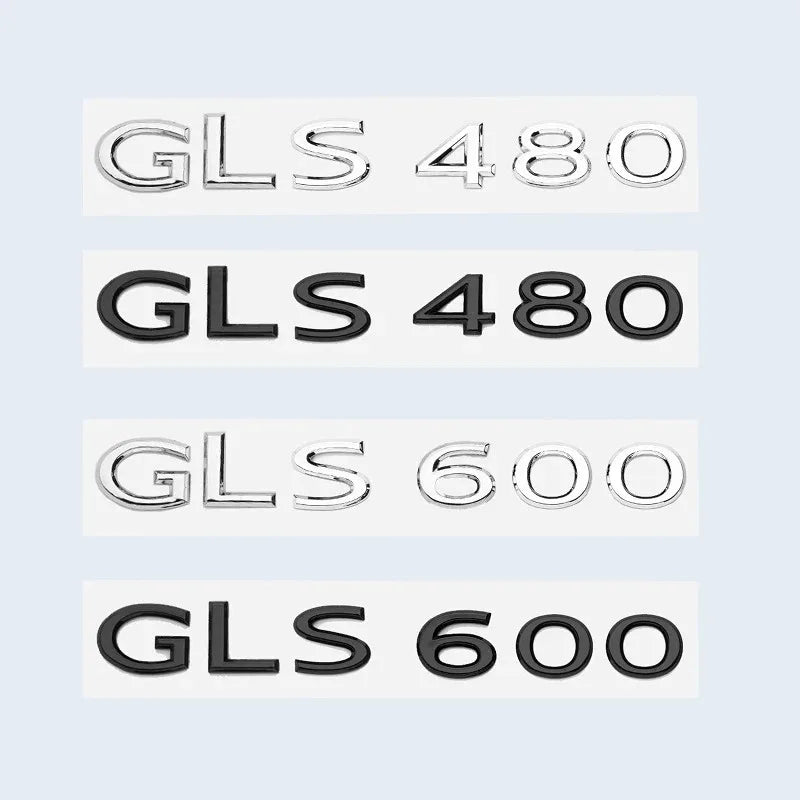 Autocollant Emblème Lettres Mercedes GLS Maybach X167