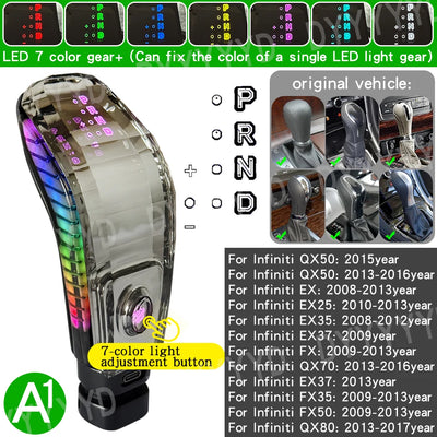 Pommeau de Levier de Vitesses LED Chevrolet Cruze Captiva Orlando