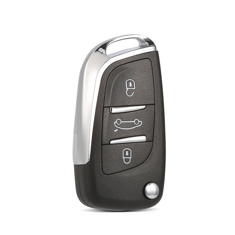 Coque de Clé Peugeot 207 307 308 508 Citroën C3 C4 Télécommande à Rabat 2 ou 3 Touches