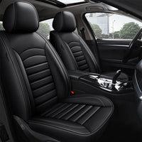 Housses de Siège Renault Clio Captur Scénic Cuir Synthétique Lignes Horizontales