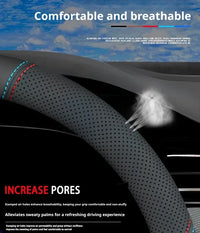 Couvre Volant Opel Corsa, Astra, Mokka, Grandland, Frontera, Insignia, Zafira 2026 en Cuir Nappa Perforé, Rond ou en D