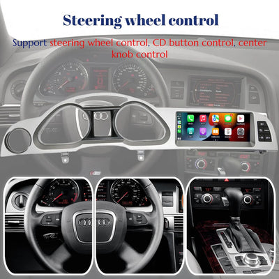 Autoradio BONROAD CarPlay Audi A6 C6 4F 2005-2011