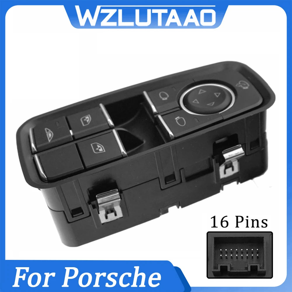 Bouton Lève-Vitre Conducteur Porsche 911 991 718 Boxster Cayman