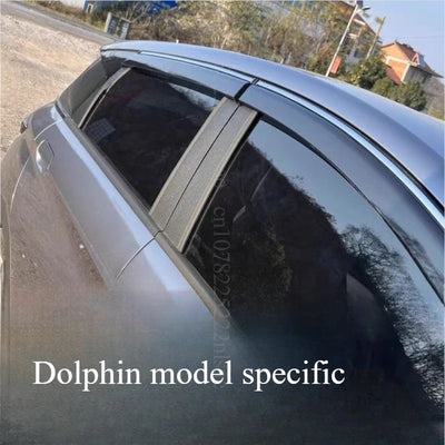 Déflecteurs de Vitres Anti-Pluie et Pare-Soleil BYD Dolphin