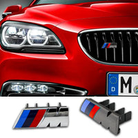 Logo Calandre BMW M Multi-Modèles ABS 3D — gros plan