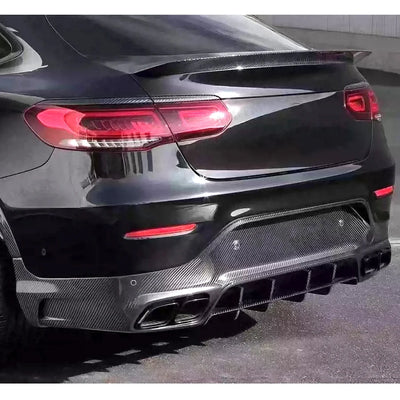 Lame Pare-Chocs Arrière Carbone Mercedes GLC X253 C253 AMG