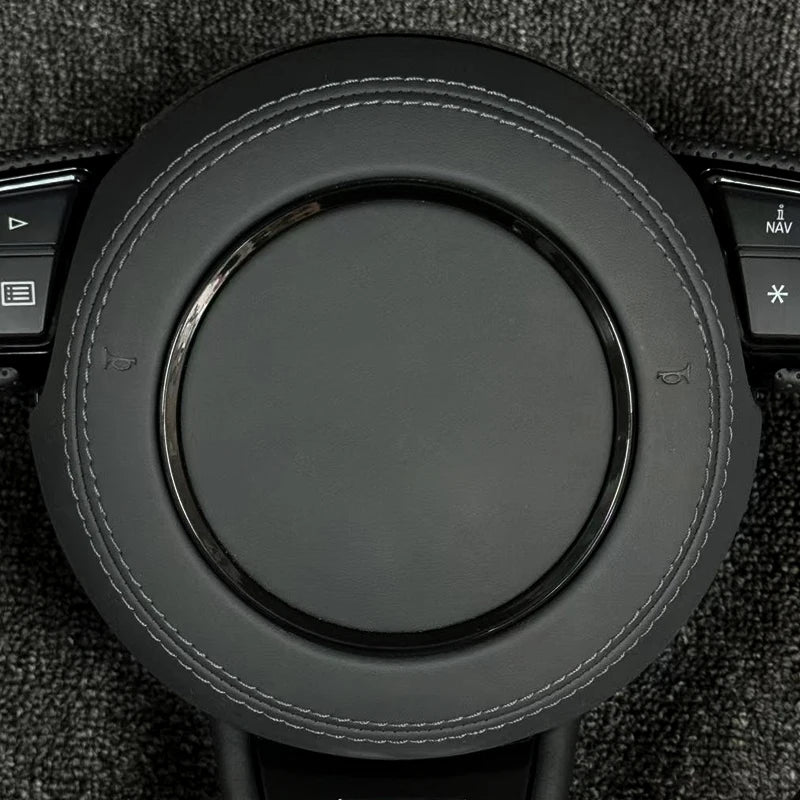 Volant Sport Fond Plat Audi A3 A4 A6 Q5 — vue de profil