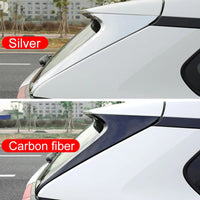 Becquet Toyota RAV4 XA50 2019-2025 Latéral de Lunette, Paire en ABS Noir, Argent ou Aspect Carbone
