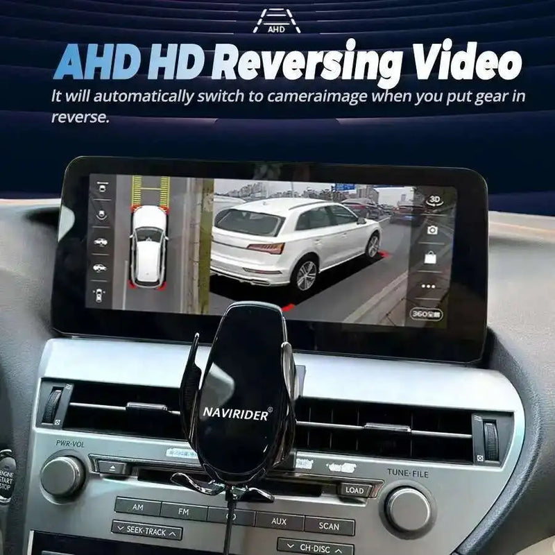 Autoradio Android 14 Écran QLED 12,3 Pouces Lexus RX 270 350 450h 2009-2015 CarPlay Double Système