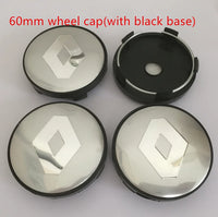 Emblèmes Cache-Moyeux 3D 56mm 60mm 68mm 4 Pièces — gros plan