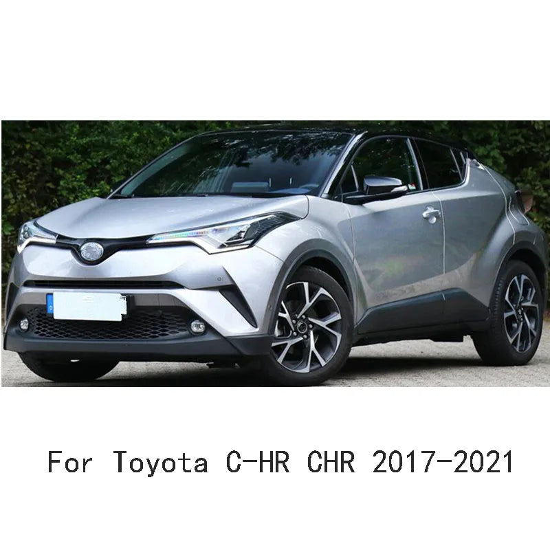Baguette de Calandre Toyota C-HR 2017-2021 en ABS Chromé, Modèle Fin ou Cache Supérieur Complet