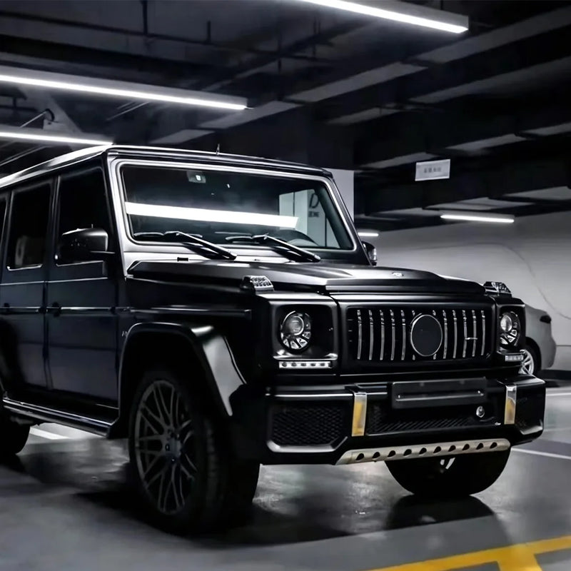 Calandre Avant Style GT Noir Brillant ou Chromée Mercedes-Benz Classe G W463 2004-2018 Ancien Modèle
