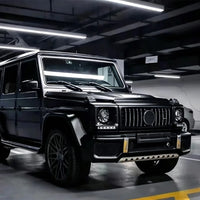 Calandre Avant Style GT Noir Brillant ou Chromée Mercedes-Benz Classe G W463 2004-2018 Ancien Modèle