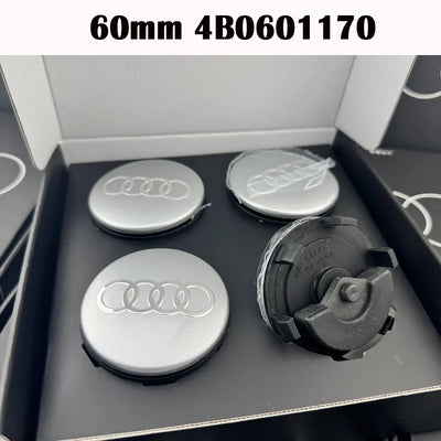 Cache-Moyeux Flottants Audi A3 A4 A6 (Kit 4 Pièces)